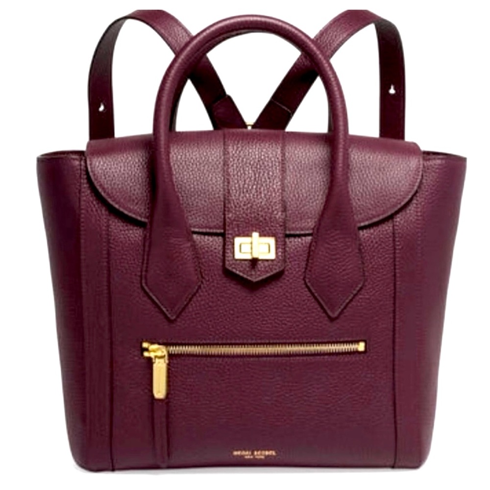 HENRI BENDEL Rivington Backpack Convertible, Oxblood color, gently used.